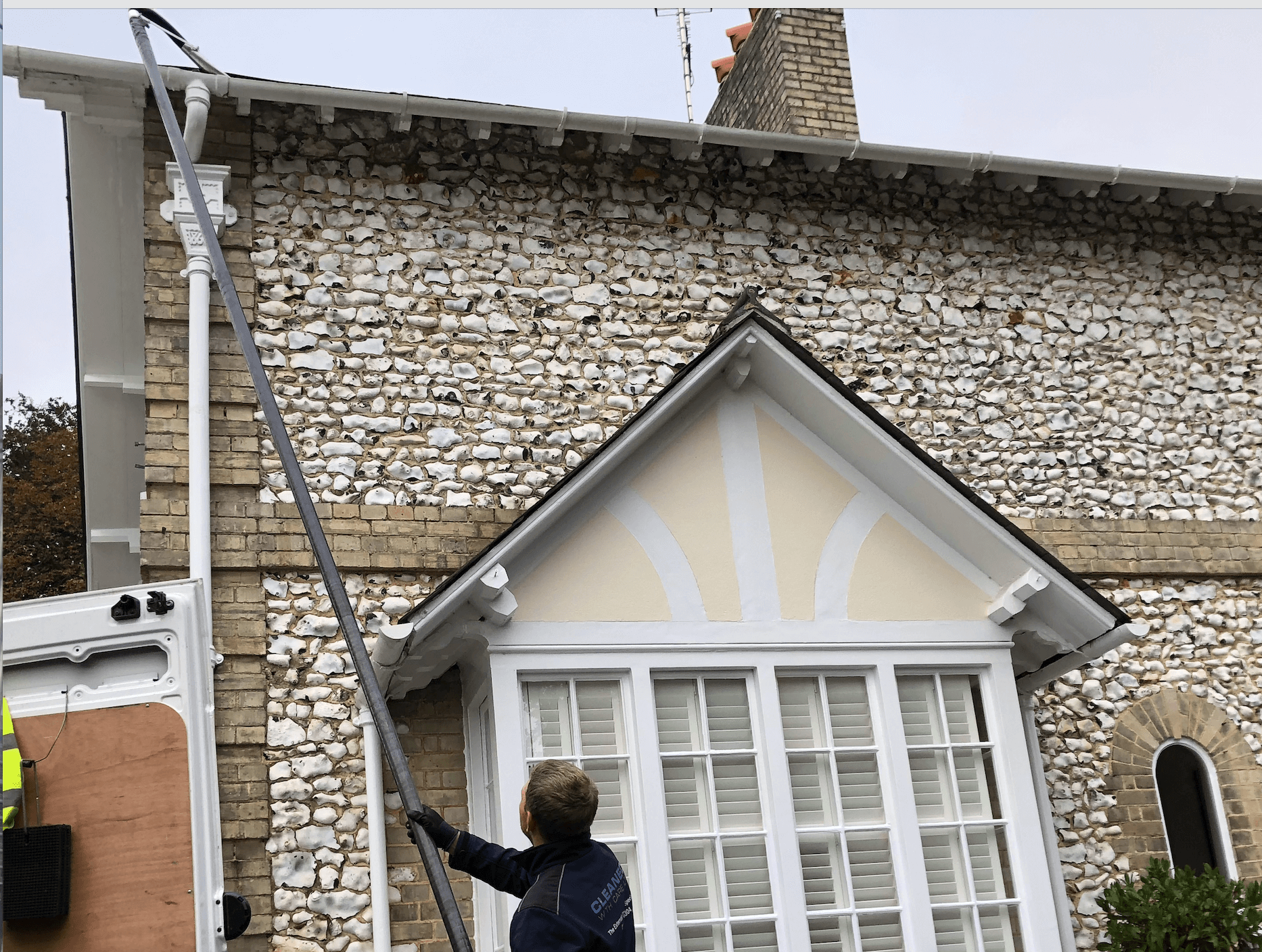 Professional gutter cleaning tools and equipment used by The Roof Moss Cleaners in Hungerford